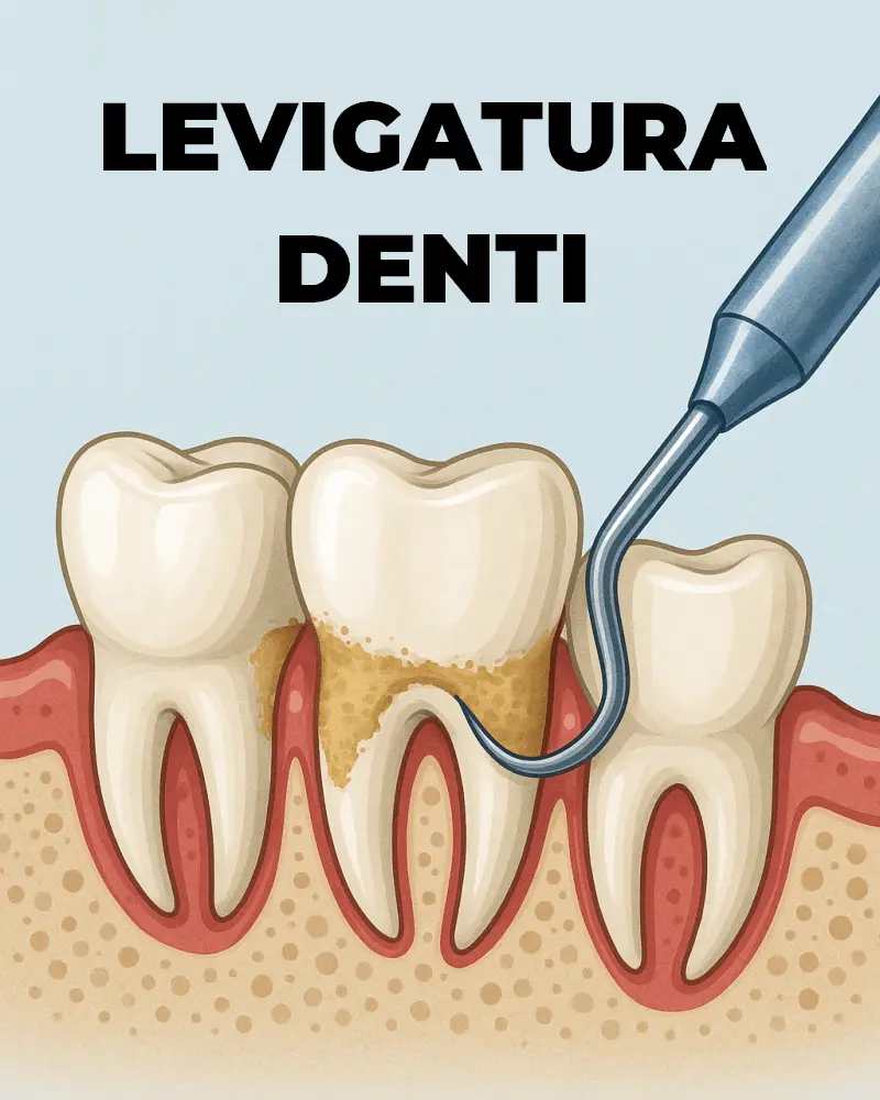 Levigatura Denti - Levigatura Radicolare
